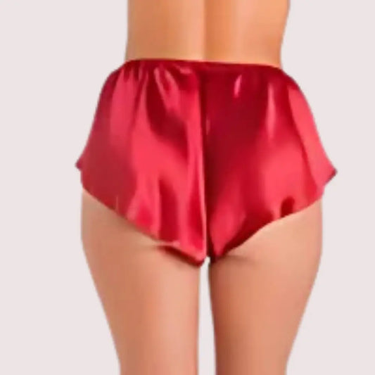Opulent Silk Satin French Knickers Snazzyway