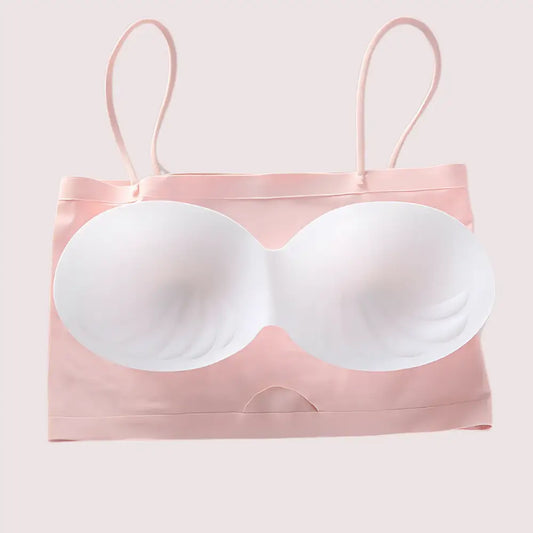 2 Pack Seamless padded crop top bra