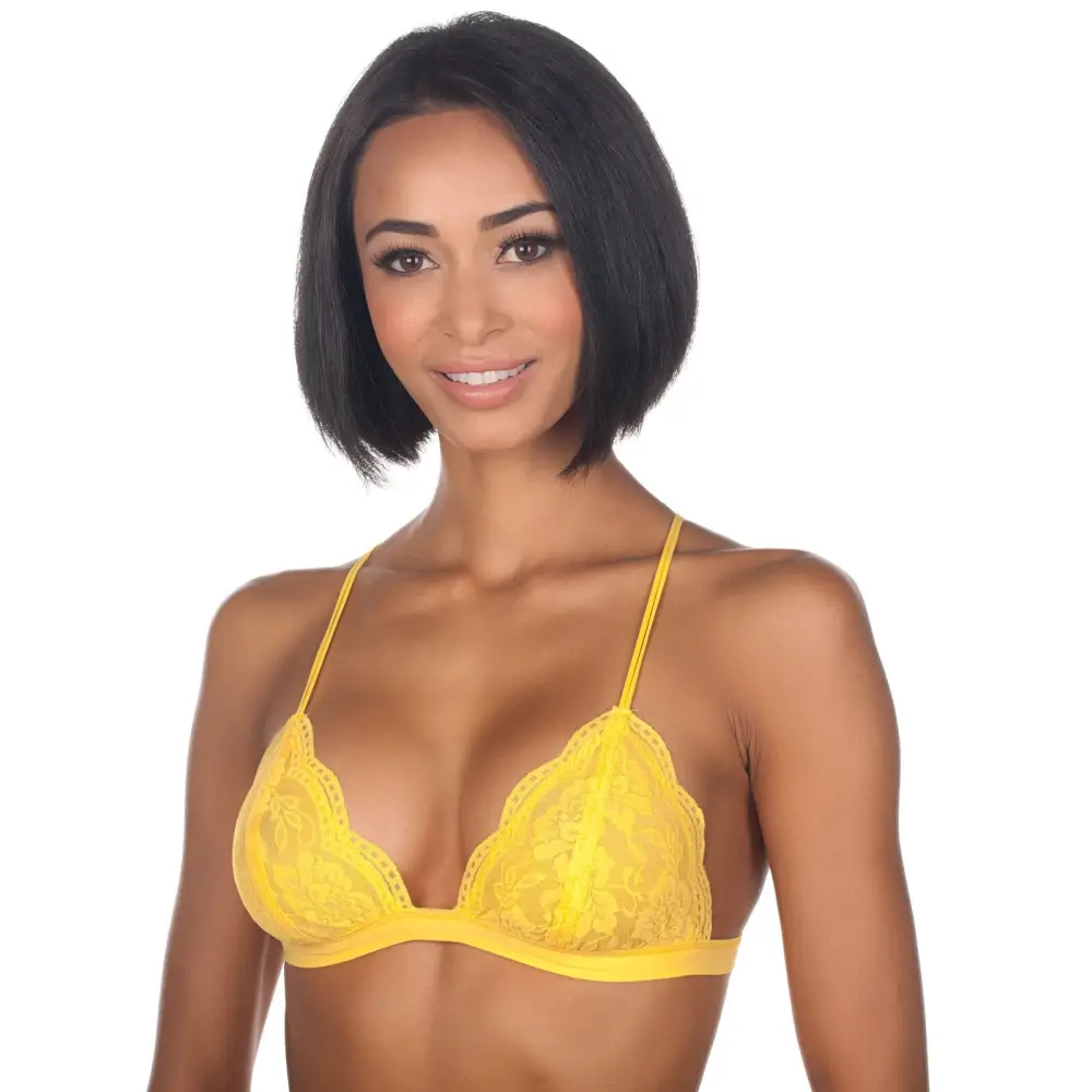 2 Pack soft stretch lace bralette