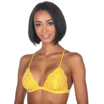 2 Pack soft stretch lace bralette