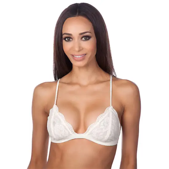 2 Pack soft stretch lace bralette