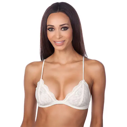2 Pack soft stretch lace bralette