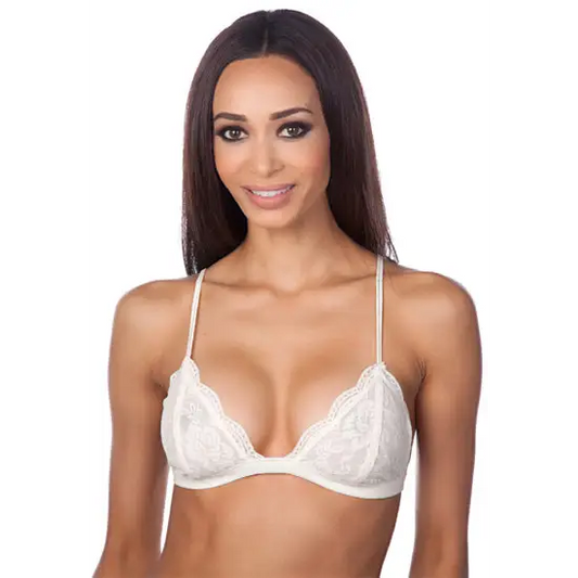 2 Pack soft stretch lace bralette