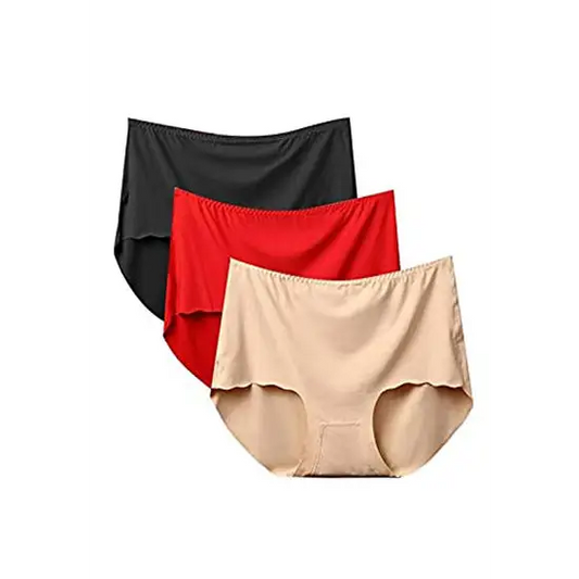 3 Pack luxury laser cut seamless panties