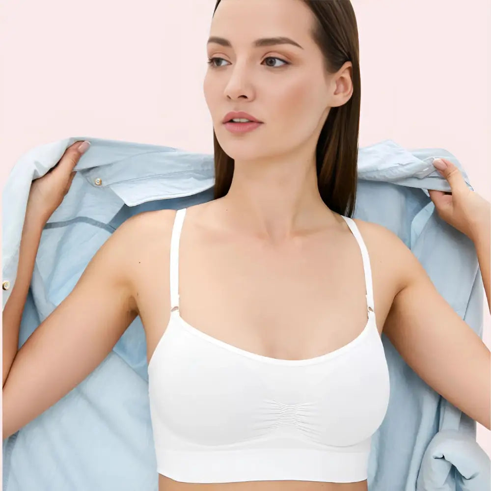 3-Pack Stylish Stretchable Sports Bras for Girls