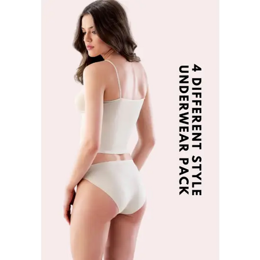 4 Different Style Underwear Pack