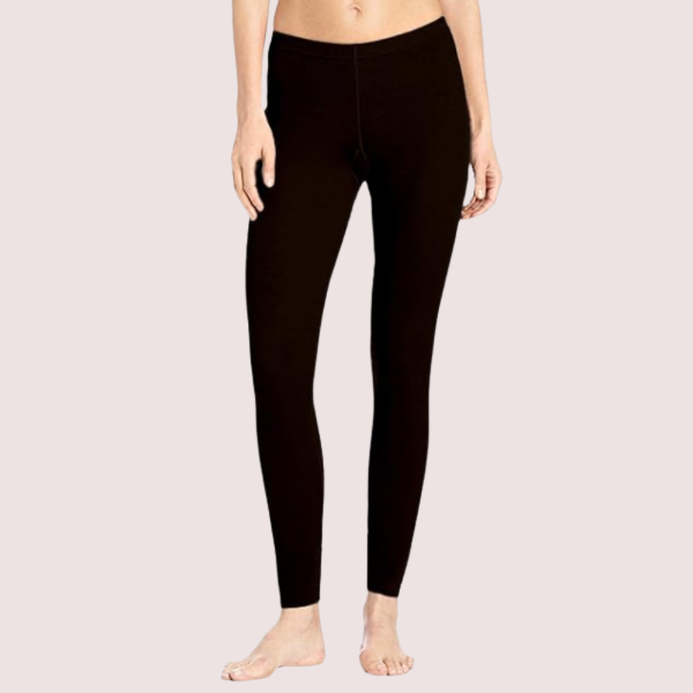 Daily Essentials Stretch Cotton Leggings Duo Snazzyway