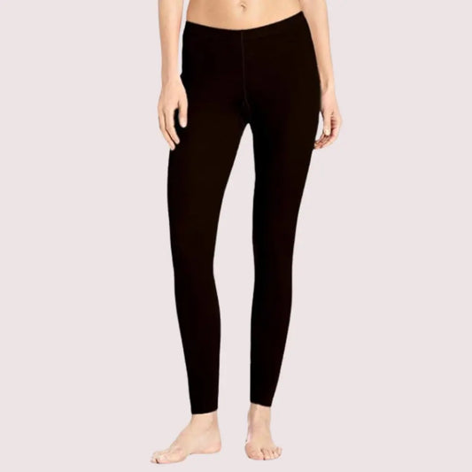 Daily Essentials Stretch Cotton Leggings Duo Snazzyway