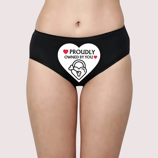 Personalized Allure Proudly Owned Panty Snazzyway