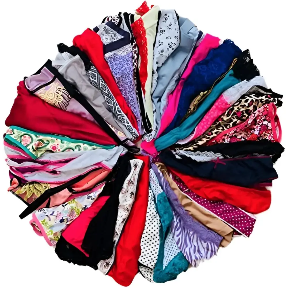 7-Pack of Stylish Thongs in Assorted Designs