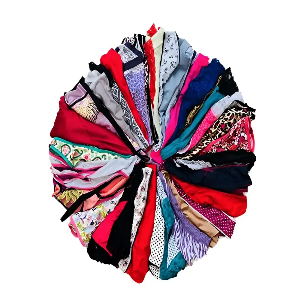 7-Pack of Stylish Thongs in Assorted Designs