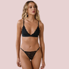 Lace Eclipse Bralette &amp; G - String - Boldlior