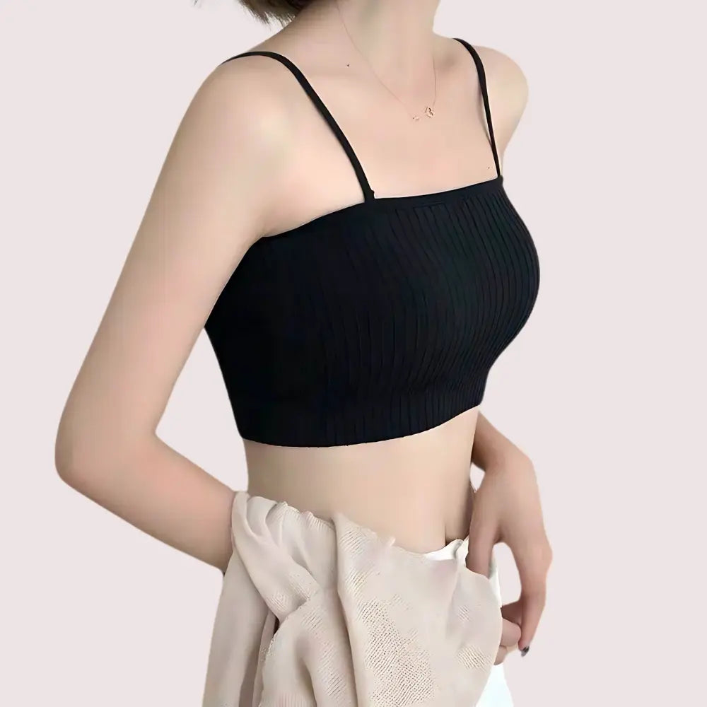 2 Pack Cute & Comfy lightly padded cami bra Snazzyway