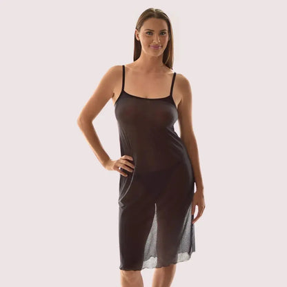 Moonlit Desire See-Through Nightdress Snazzyway