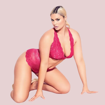 Regal Charm Plus Size Bralette Set - 2 Pack Snazzyway