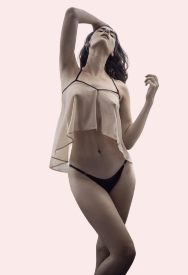 "French Daina" Seductive See Through Cami top - Boldlior