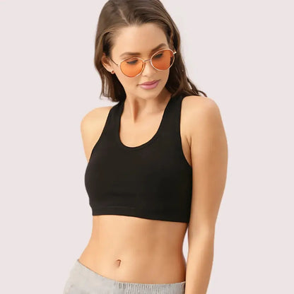 Comfy Padded Sports Bra Snazzyway