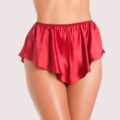 Opulent Silk Satin French Knickers Snazzyway