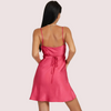 Sensual Satin Elegance Partywear Dress - Boldlior