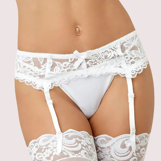 Sultry Plus Size Garter Belt for Stockings Snazzyway