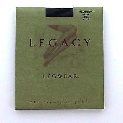 Legacy Legwear Microfiber Control Top Brown Tights Snazzyway