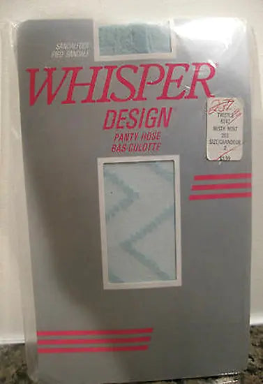 Whisper Design Green Mist Soft Pantyhose Snazzyway