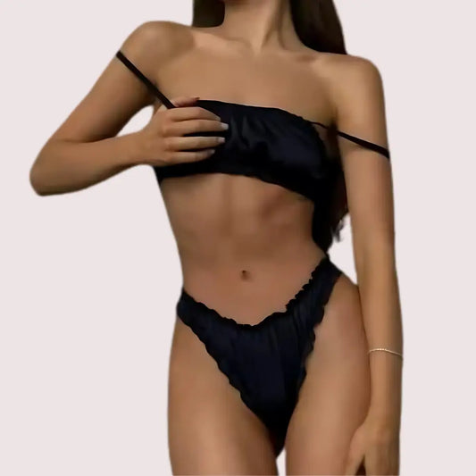 French Daina Deluxe Low Rise Tanga Briefs in Luxury Gift Box Snazzyway