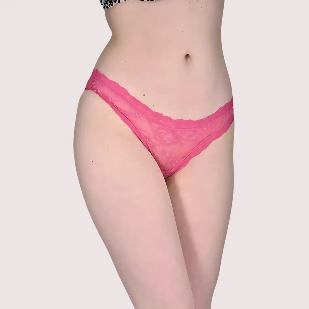 Exclusive French Daina Lace Tanga Panties Luxury Gift Box Snazzyway