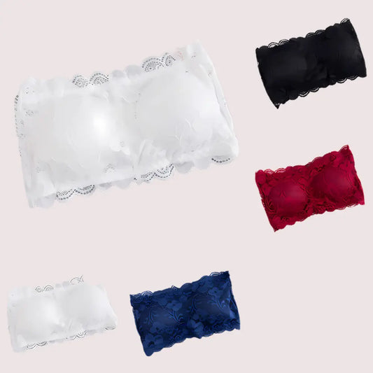 2 Pack sexy lace padded tue bra Snazzyway