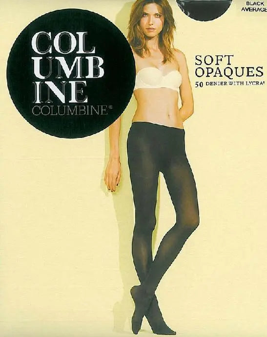 Columbine SOFT OPAQUES 50 Pantyhose/Tights Snazzyway