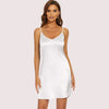 Women&#39;s Silky Tank Top Slip Dress Adjustable Straps - Boldlior