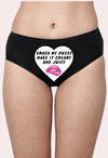 &quot;Personalized Love Note Naughty Panty - Boldlior