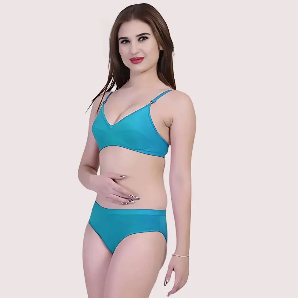 Women's Non-Padded Bra Panty Set (2 pack) Snazzyway