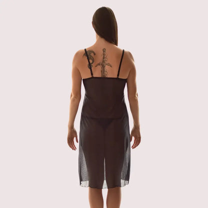 Moonlit Desire See-Through Nightdress Snazzyway