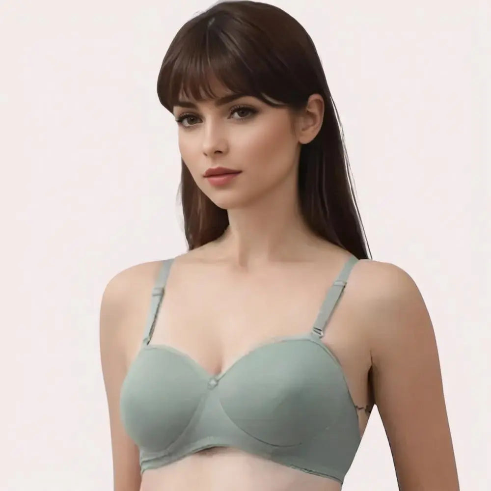 Cloud Comfort 2-Pack Padded Non-Wired Bras Snazzyway