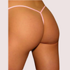 See through Crotchless G String Panty Pack of 2 - Boldlior