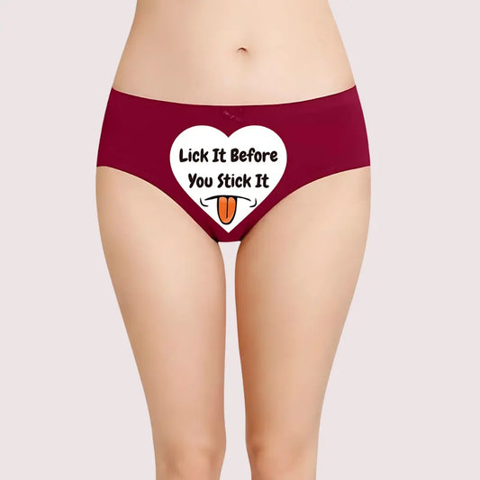Playful Custom Message Intimate Panty Snazzyway