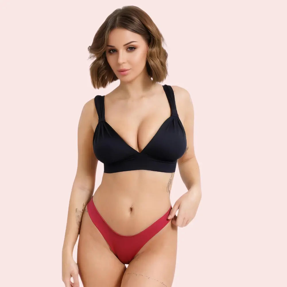 Scarlet Tide Classic Bikini Bottom (Bottom Only) Snazzyway