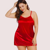 Alluring one - piece satin sleepwear - Boldlior