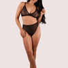 Very sexy plus size see through bra set - Boldlior