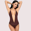 Chic and Comfy Sheer Nightwear Bodysuit - Boldlior