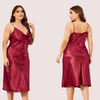 Classic Plus size Luxury Silky Satin Nightwear (4XL - 5XL) - Boldlior