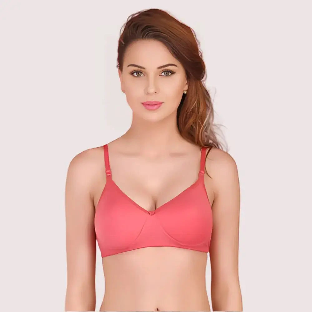 3 Pack Seamless padded T shirt bra Snazzyway
