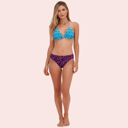 Wild Orchid Leopard Bikini Bottom (Bottom Only) Snazzyway