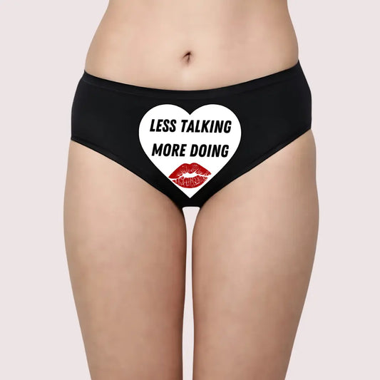 Sensual Custom Text Get Things Done Panty Snazzyway