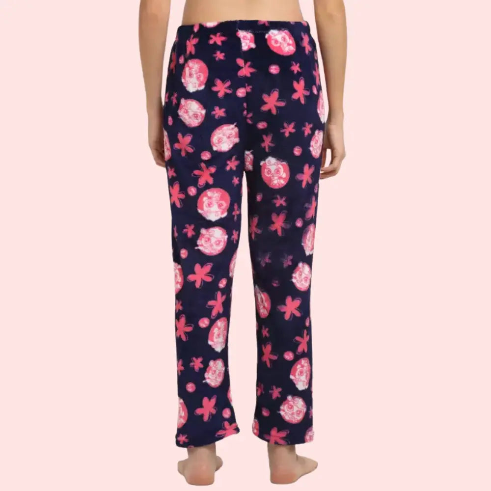 Ladies Winter Warm Printed Pajamas – Pack of 2 Snazzyway