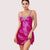 100% Silk Satin lace trim baby doll Lingerie - Boldlior