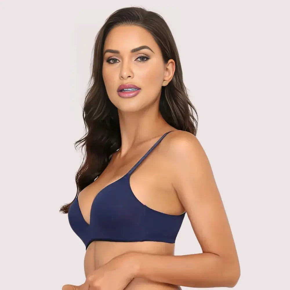 2 Pack Luxury seamless padded push up bra Snazzyway