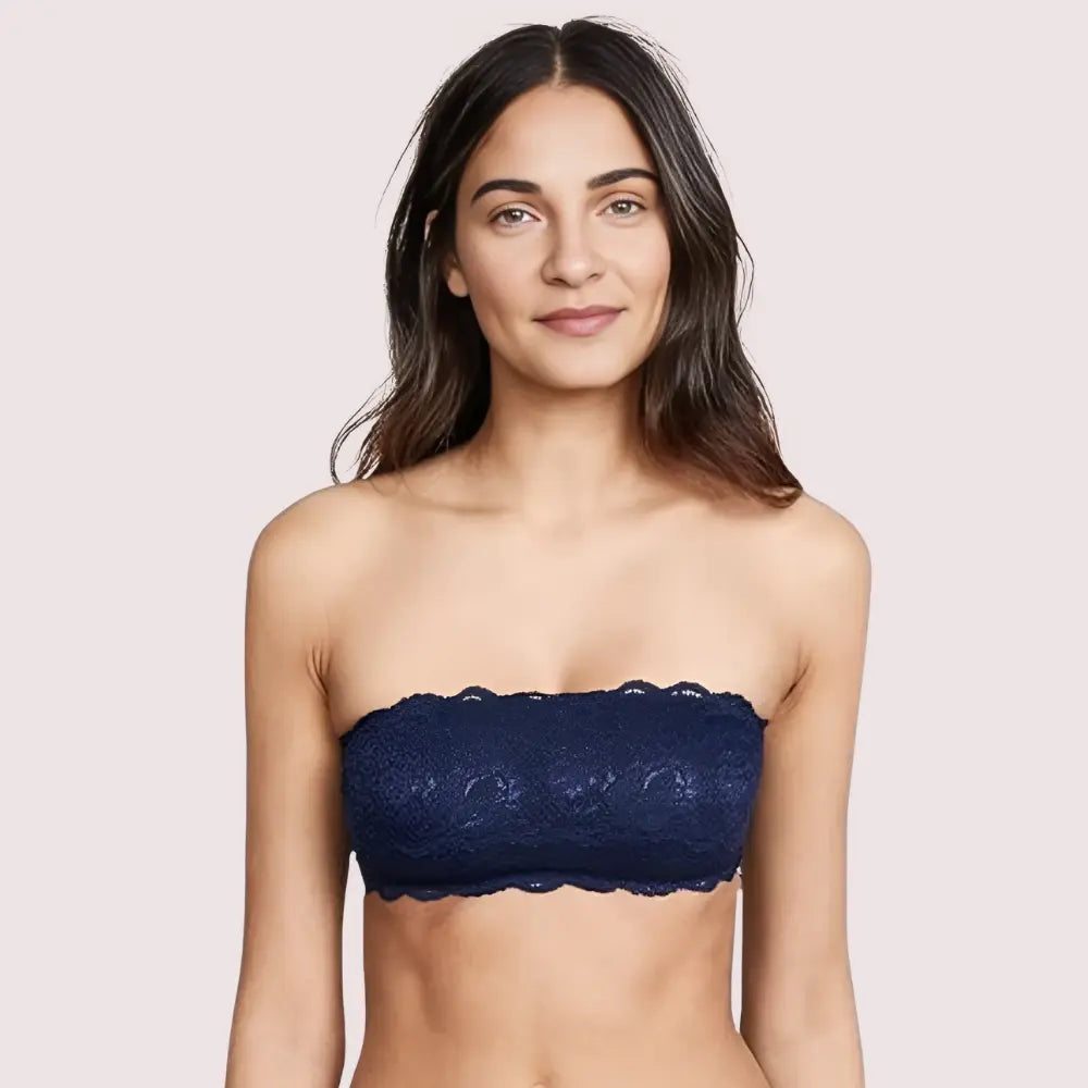 Sexy Tube Bandeau Bra Top in Striking Cobalt Snazzyway