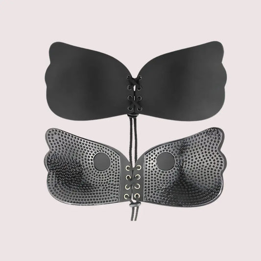 "Solid" Non-Wired Padded Stick-On Push-Up Bra Snazzyway